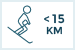 Ski  moins de 15Km