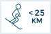 Ski  moins de 25Km