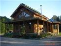 Chalet en bois rond