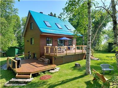 La Nef Bleu - Tadoussac - Cte-Nord - Saguenay/St-Laurent Marine Park - holiday stays and comfort