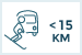 Shuttle Service / Ski less than 15Km