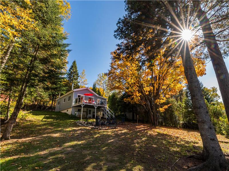 Chalet directement sur le Lac Archambault