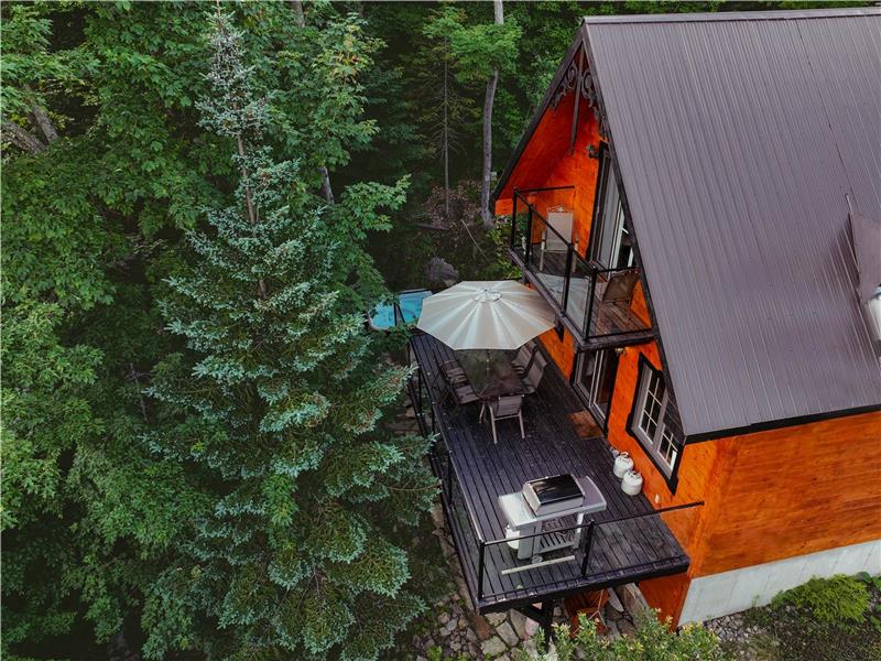 Terrasses Kedros: Chalet cosy avec SPA & foyer