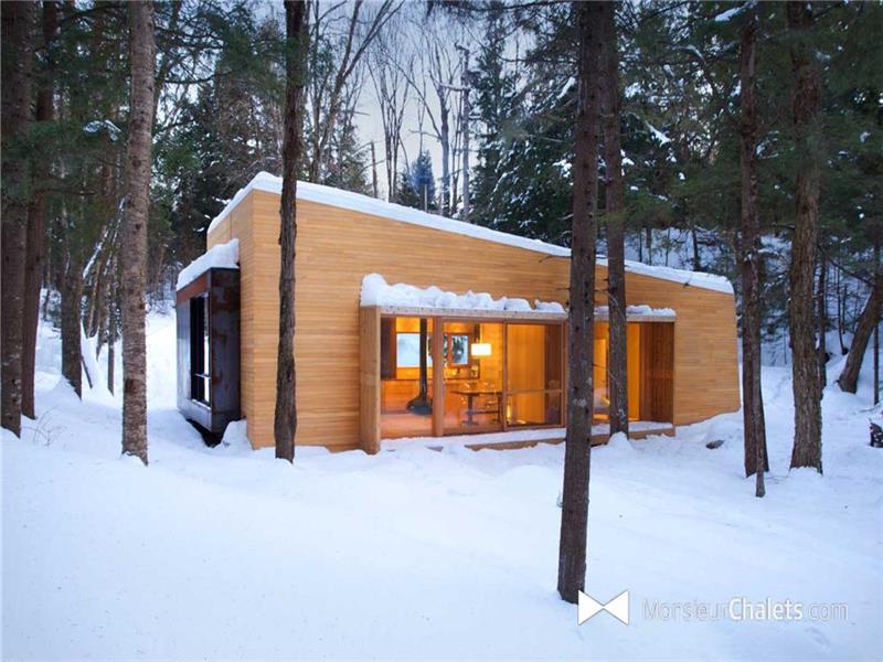 Treewood 2270 Architecture Sauna La Conception Cottage Rental