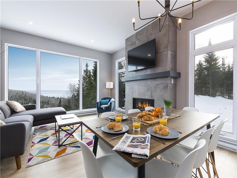 Hôtel à la maison - Le Refuge nordique, vue et spa