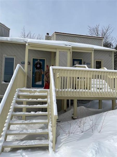 Condo-Chalet for rent at the base of Mont Orford