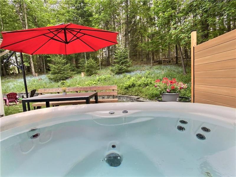 Chalet à Mont-Tremblant avec spa (animaux acceptés)
