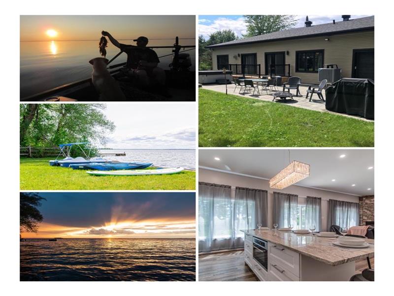 NEW Jupiter sur Le Lac Saint-Francois.Central AC,SPA All in one location.Best place in st Anicet