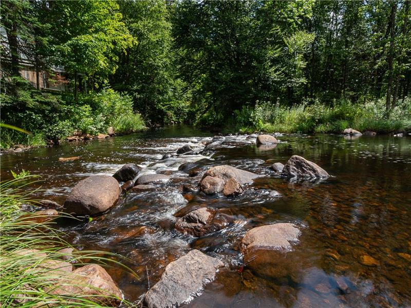 Chalet La brise de la rivière en pleine forêt