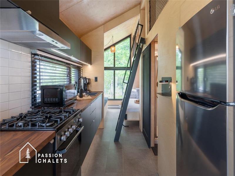 * PASSION CHALETS * | TINY CHALET LE NORDIK | LAKE - MODERN - FIRE PIT