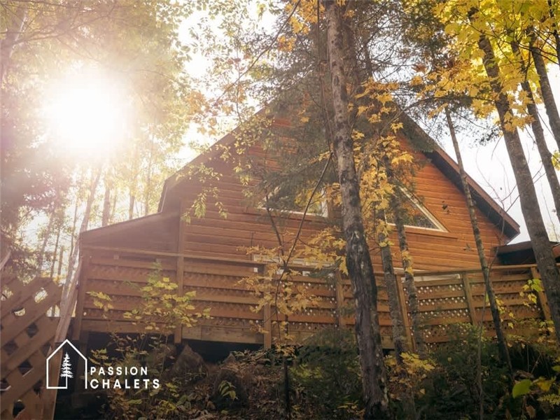 * PASSION CHALETS * | LE GIVRE DES BOIS | SPA - RIVER - KAYAKS -FIREPLACES - VERANDA - NATURE