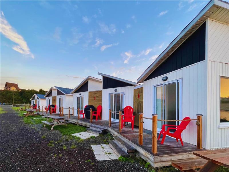 Chalets en bord de mer de La Rassembleuse