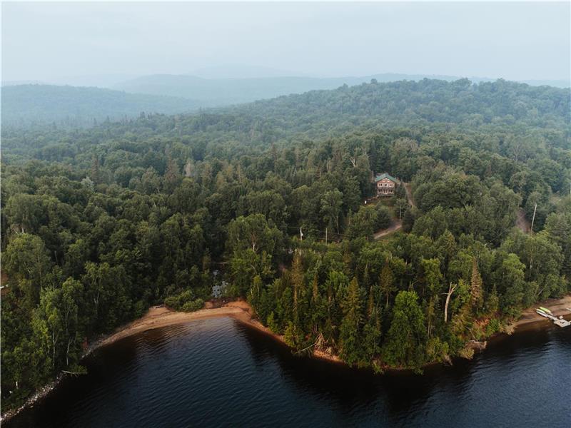 Repère du Lac Kiamika