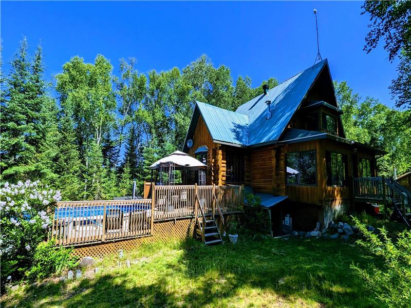Log home cabin Bouleau