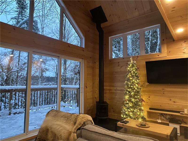 Le chalet de pin à St-Alphonse-Rodriguez