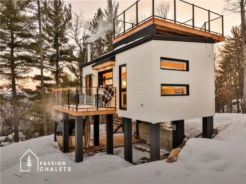 * PASSION CHALETS * | LE PARADISIER - SAUNA & SPA | PERCHÉ - PANORAMA - FOYERS - TERRASSE SUR TOIT