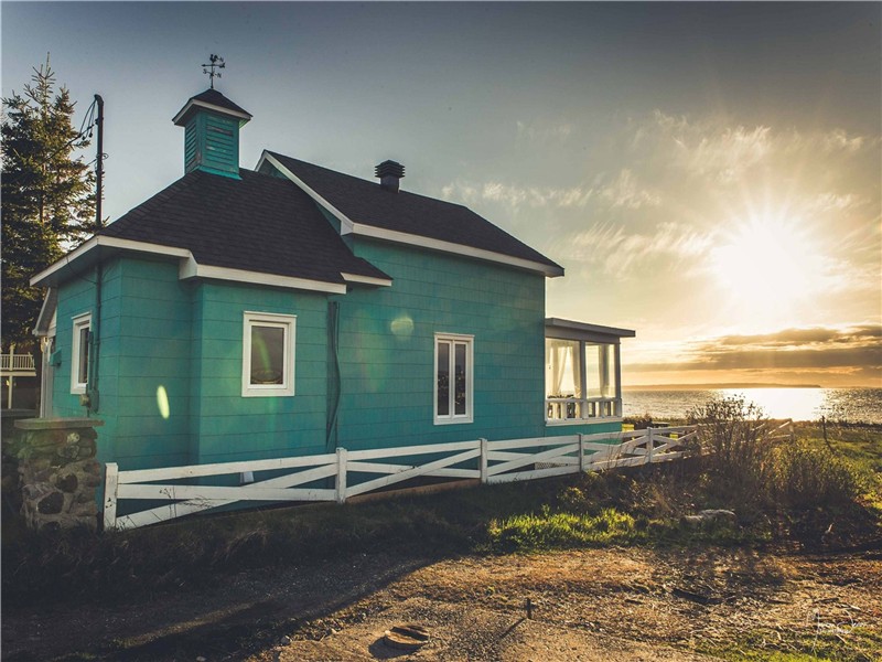 Charme côtier, Vue sur le fleuve | La Capitainerie