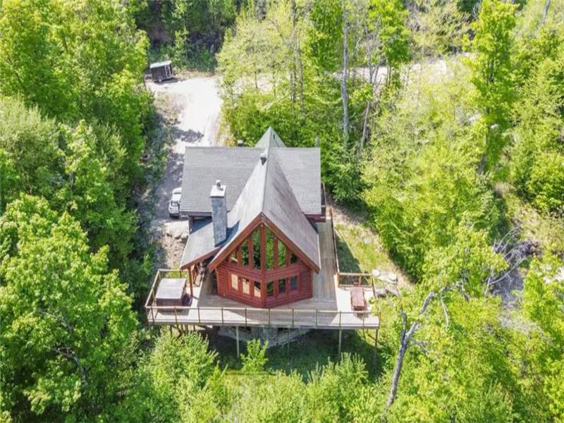 Chalet en bois rond | SPA, Confort & Nature