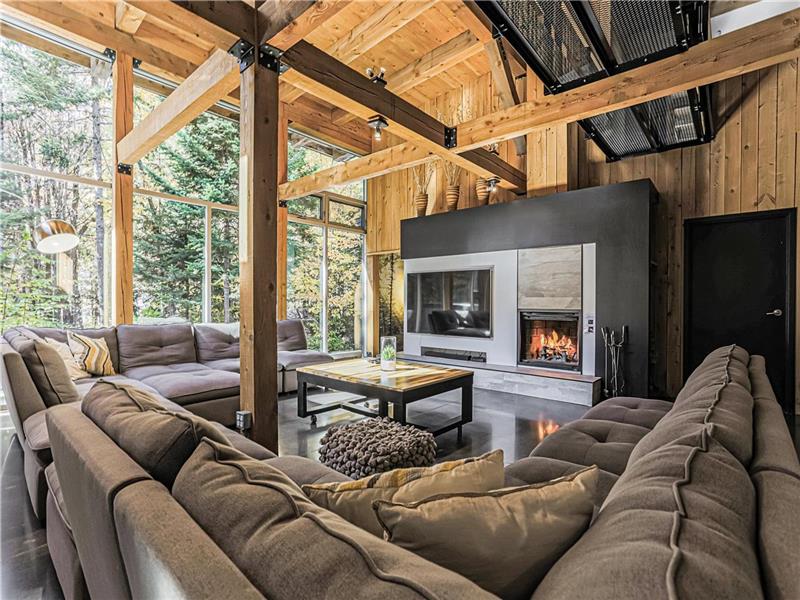 * PASSION CHALETS * | LE RUISSELET | INDUSTRIEL - SKI - SPA - JEUX - YOGA - FOYERS - BBQ - VÉRANDA