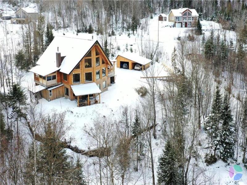 Magnifique chalet en bois rond