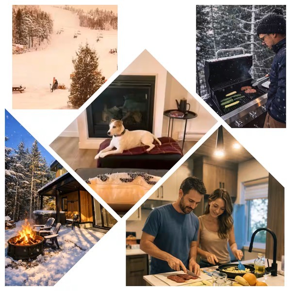 Ski in Ski out Cottage with Jacuzzi