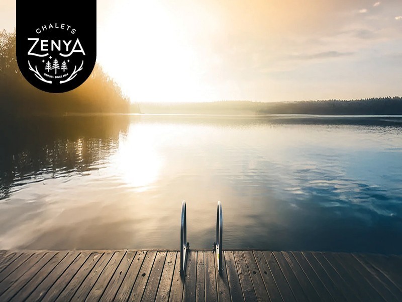 Chalet Grey Goose Spa bord de Lac Fiddler