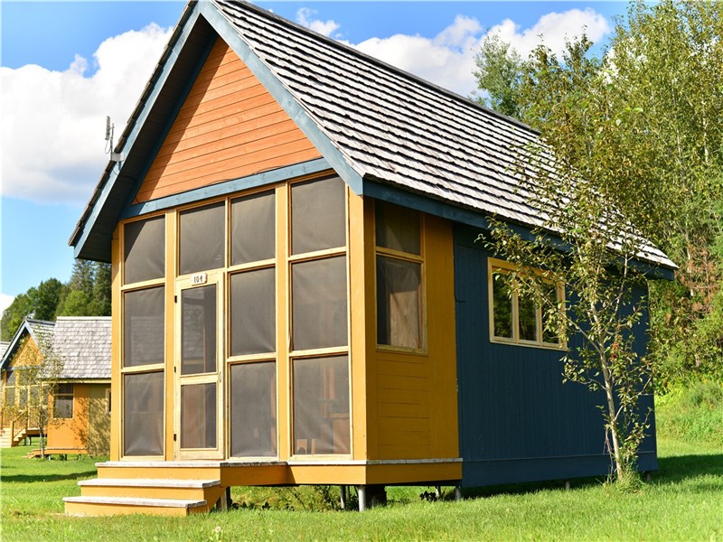 Chalet studio 4 lits, salle de bain,