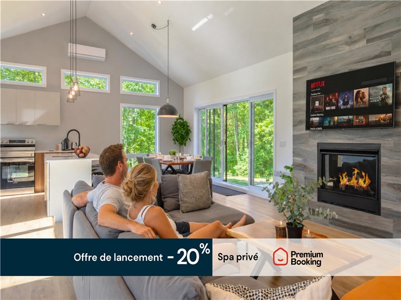 Le Pin | Spa Privé & Billard | Lac Carling