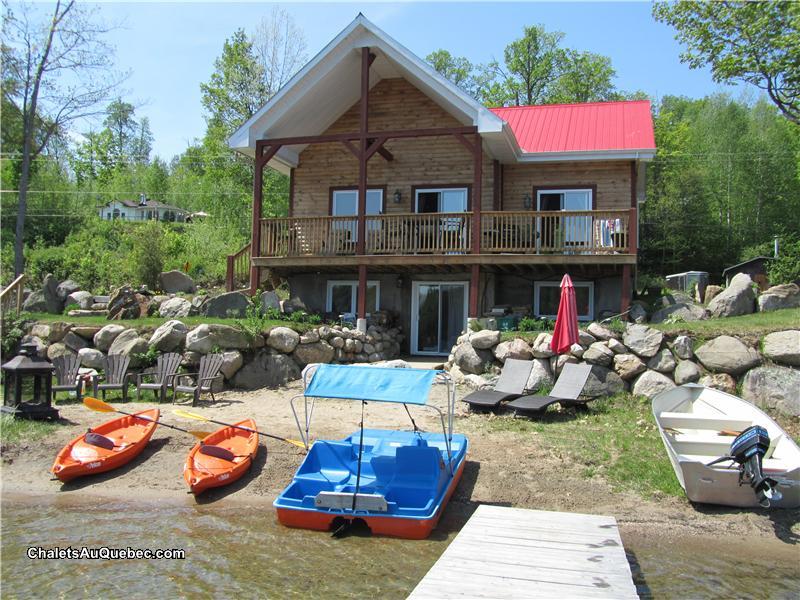 chalet a vendre lac des iles