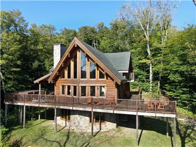 Chalet Vue sur Lac accs partager au lac Rougeaud
