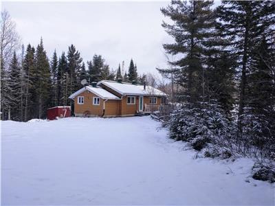 Lake side chalet