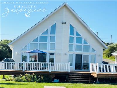 *Chalet des Beaux-Sables* Bord de mer et plage de sable fin, Sign CHALETS GASPZIENS