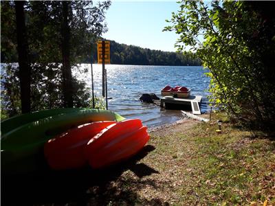 TOUJOURS HEUREUX - Chalet rustique au bord du lac Sarrazin