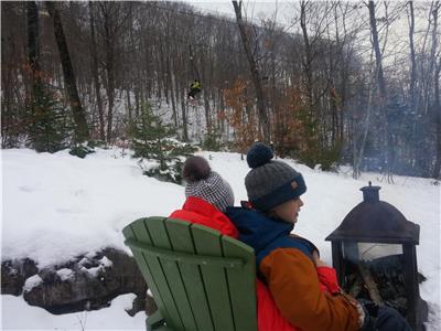 Chalet sur la montagne