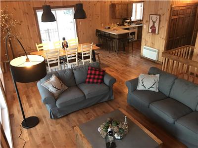 Chalet Le Chaleureux au bord du Lac Lise