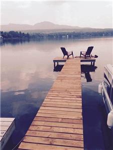 Chalet bord de l'eau en estrie