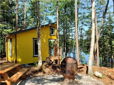 Micro-Chalet le Mirador (Vue sur l'eau) sur le Lac Ejda