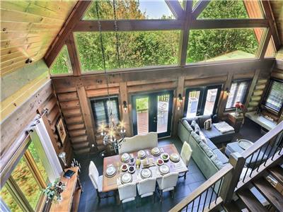Log House with Spa