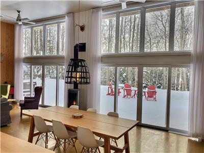 Chalets U - Le Malaga - Accessible cottage - adapted - spa Eastern Township