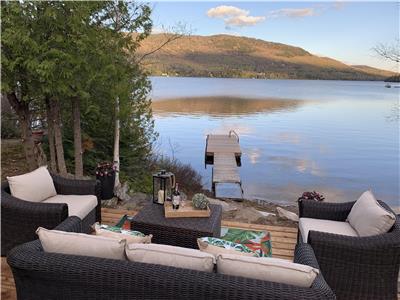 Chalet Paradis directly on Lake -BEACH-SPA-Billard-Wifi-kayak-paddle boat-SUP