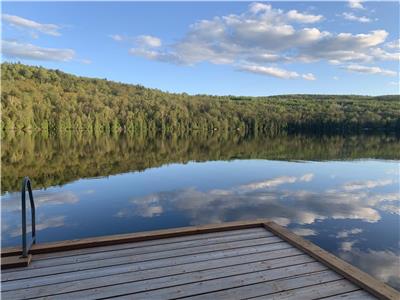 Chalet rustique  St-Alexis-des-Monts, avec spa