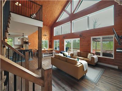 Chalet Belle Roche   ***15 MIN DE ST-SAUVEUR*** MONTFORT,QC