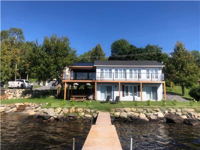 Chalet  louer au bord du Grand Lac St-Francois, Lambton - Estrie