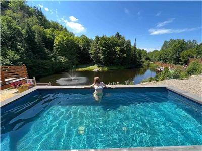 * PASSION CHALETS * | SAPHIR - MAJESTIC LAKE | LAKESIDE - PRESTIGIOUS - PRIVATE BEACH