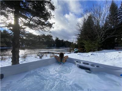 Le Chalet Vert - Bord de l'eau et spa