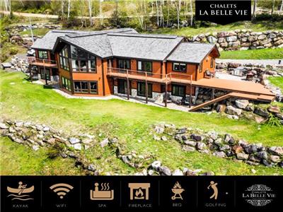 LA PERLE DES MONTAGNES  -  Luxurious Chalet/ Golf/ Lake/ Spa