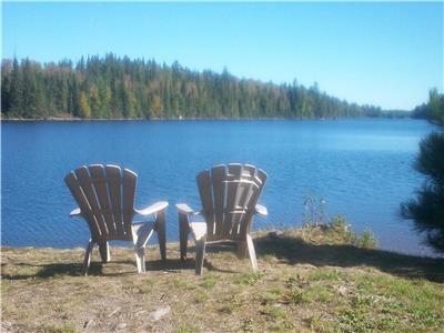 Water front cottages Kipawa Lake