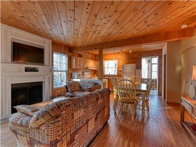 Cabin Mont-Soleil Bromont - The rustic