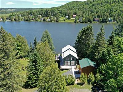 Chalet for rent Ranch St-Hubert St-Hermngilde Eastern Townships Estrie Lac Lipp