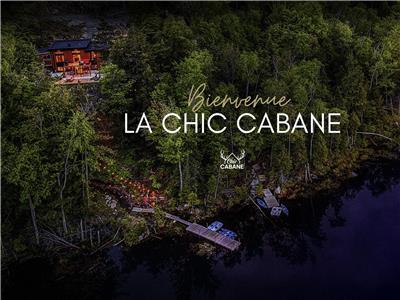 La Chic Cabane /WATERFRONT/SPA/FIREPLACE/GAZEBO/INTERNET/KAYAKS/PADDLE BOARD/PEDALO*CITQ_304511